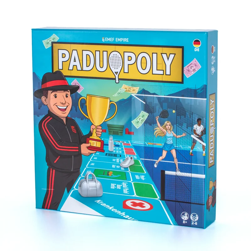 Paduopoly: Das Padel-Brettspiel