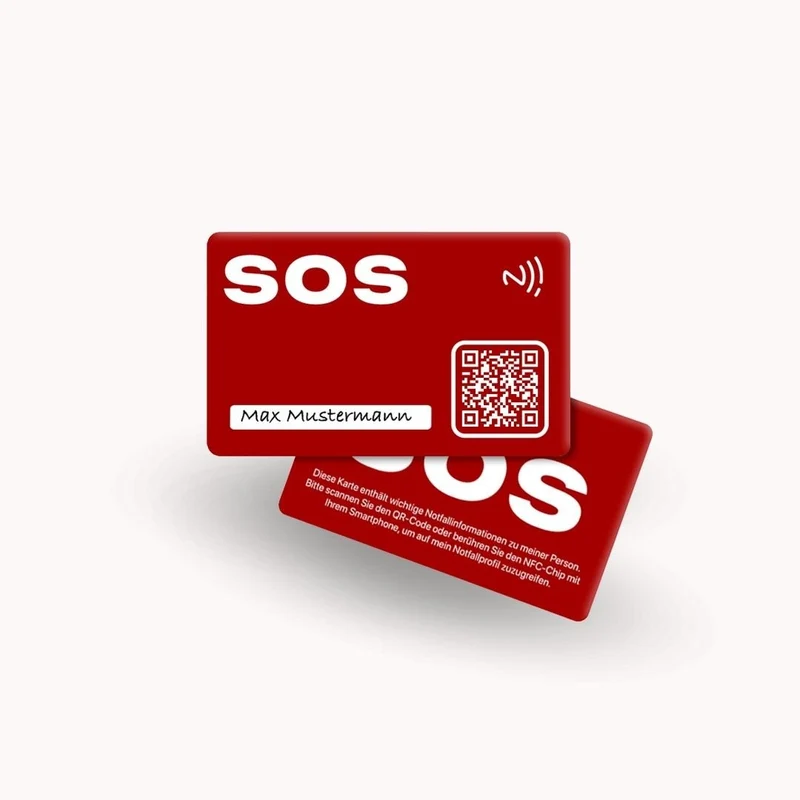 HelpMee SOS Karte