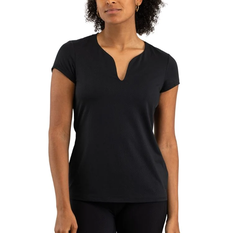 Sjeng Sports T-Shirt Ulani Lady Tee Dames Zwart